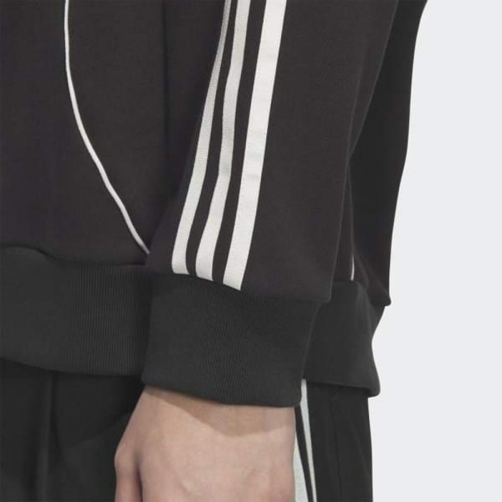 AdidaS Men S Retro Mix And Match Crewneck SweatShirt Black Jn3792
