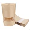 50Pcs Kraft Paper Bag Pouches,Kraft Bag, Food Storage