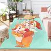 Custom 1Pc Christmas Chip Dale Rug Office Carpet Indoor Outdoor Entrance Doormat Nonslip Soft And Comfortable Living Room D91612