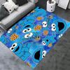 Cookie Monster Cartoon Carpet Rug for Living Room Bedroom Home Sofa Decoration,Kids Play Non-slip Floor Mat