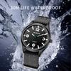 SUNKTA mens wristwatch nylon casual business waterproof clock luminous simple quartz Men's Fashion Watch relogios masculino