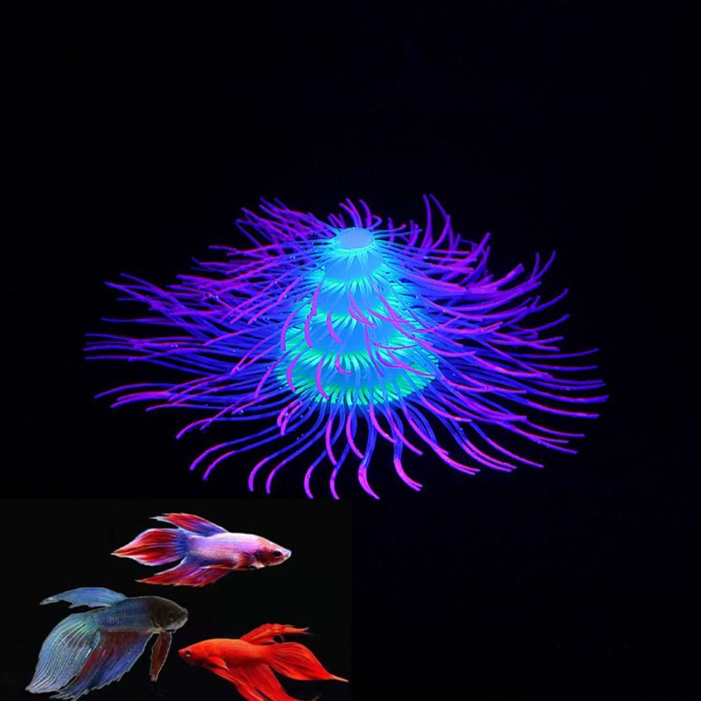 Silicone Simulation Coral Colorful Christmas Tree Coral Craft Aquarium Landscaping  Fish Play