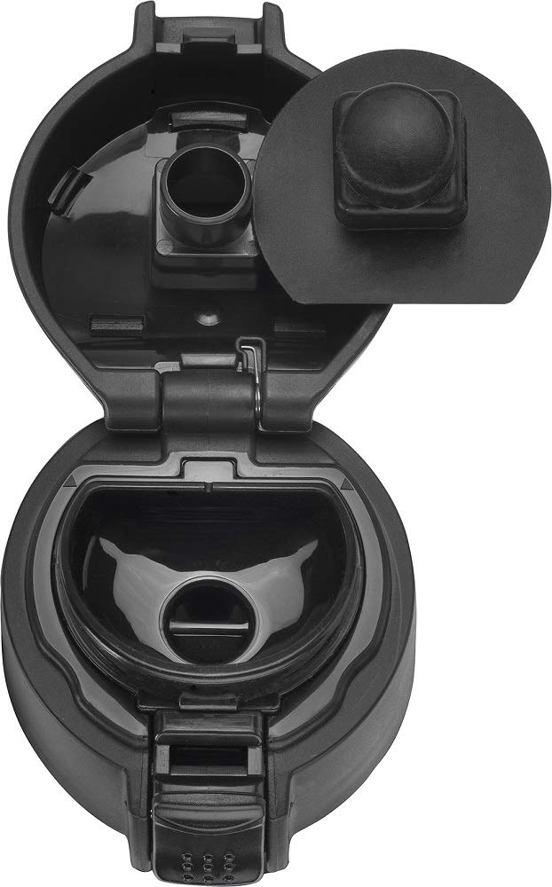 Zwilling Travel Mug 450ml Black Stainless Steel Water Open Japanese ZWILLING THERMO - Bottle, Insulated, One-Touch [Official Retailer] 39500-508