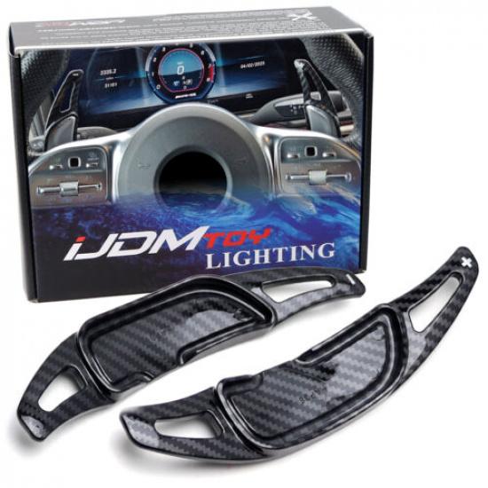 

Twill-Weave Carbon Paddle Shifters For Mercedes AMG ONLY C E S G CLS 43 53 63