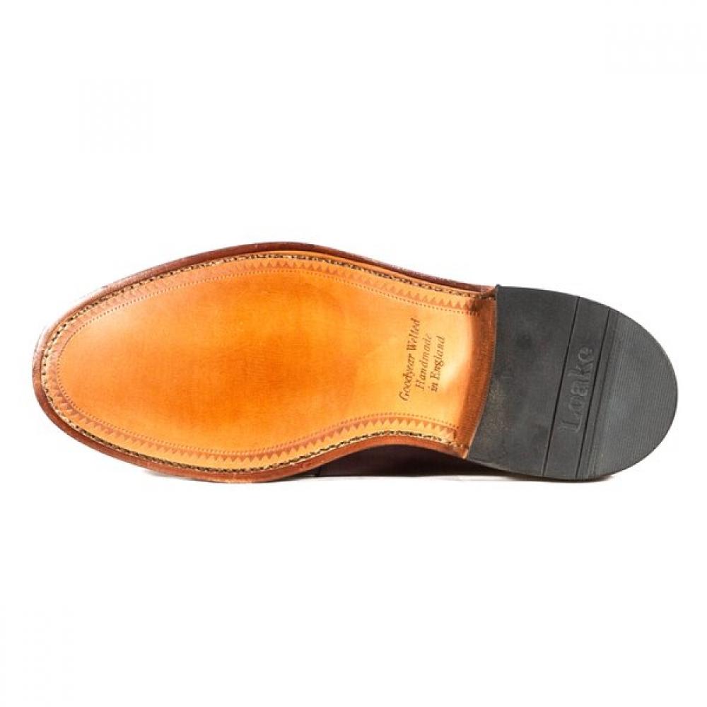 Loake Professional Derby Shoes Burgundy 771t