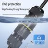 Waterproof Parallel Wire Connector: Two-in, Two-out, Rainproof Outdoor & Underground.