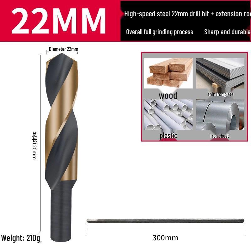 Electric Drill Bit Extension for Woodworking and Hole Saw