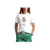 Polo Ralph Lauren Animal Pattern Printed Crew Neck Short Sleeve T-Shirt Men Tops White 710854497-032