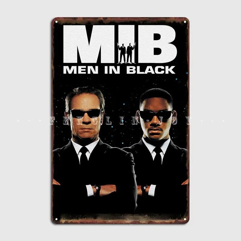 

Man In Black Mib Metal Sign Cinema Living Room Home Printing Plaques Tin Sign Poster 20x30cm（7.8x11.8inch）