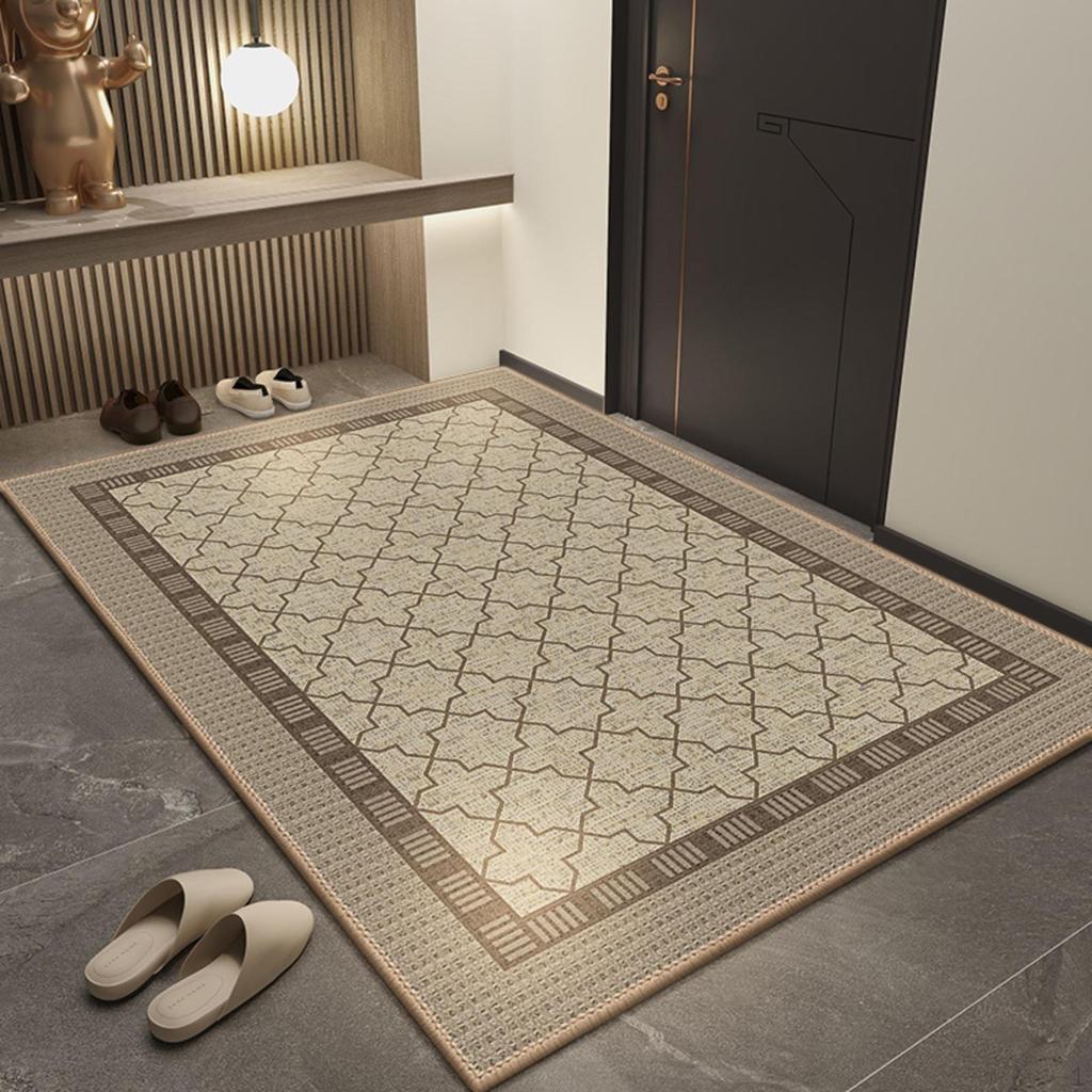 Entryway Door Mat, NonSlip, Quick Dry, Indoor Outdoor Rug, Stain Resistant Luxembourg 80