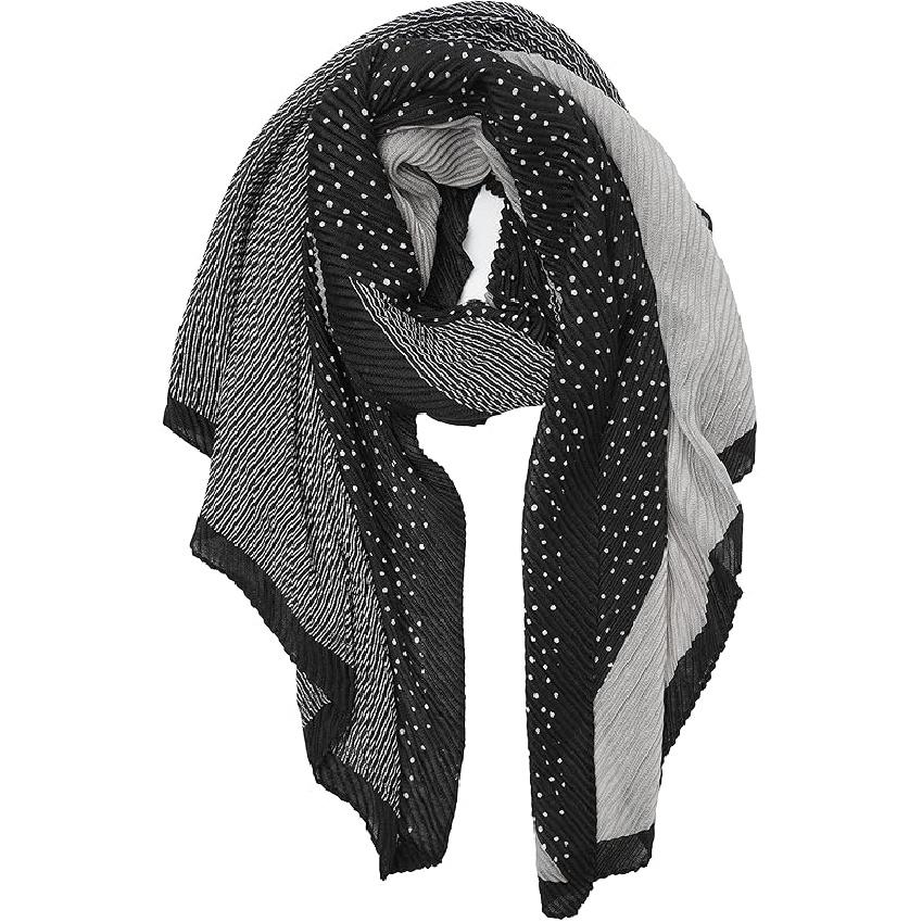 TWÓJ UŚMIECH Damski/Kobiecy Lekki Szal Szal z Mieszanki z Nadrukiem Kwiatowym/Jednokolorowy Na Sezon Wiosenno-Letni