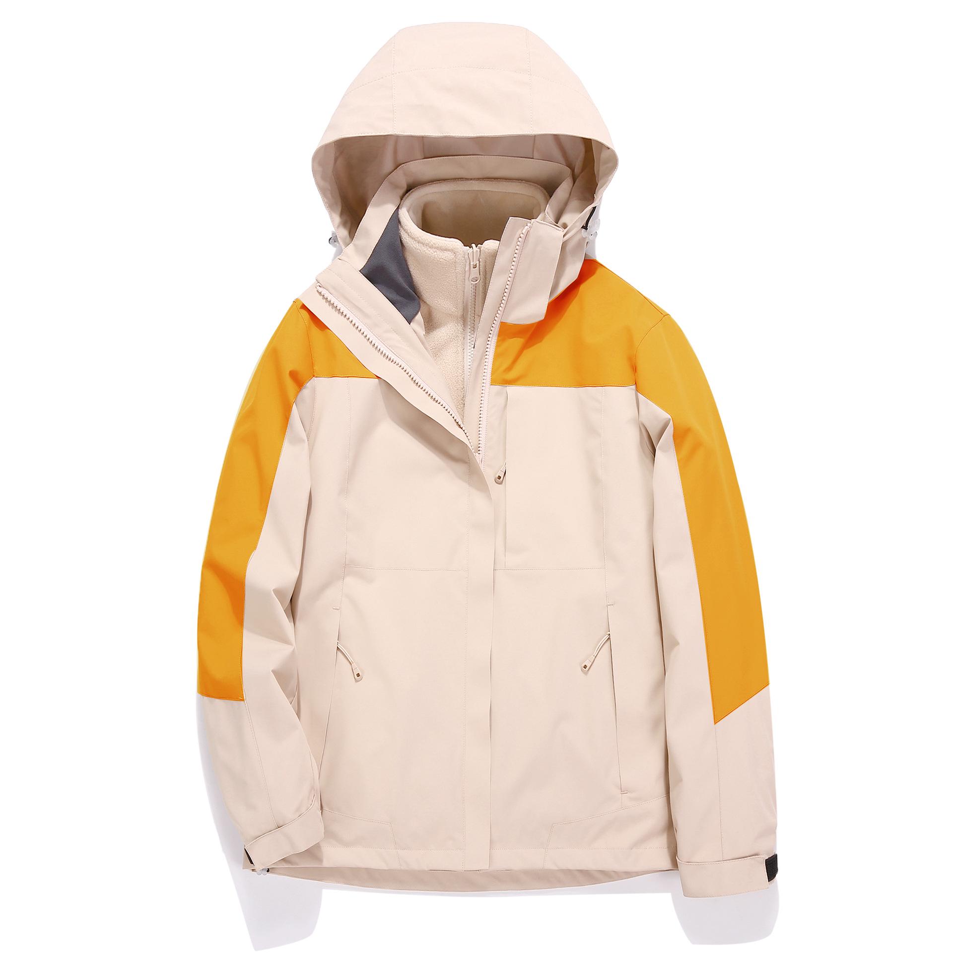 

Men s & Women s 3-in-1 Waterproof Fishing & Mountaineering Suit with Detachable Pieces Medium