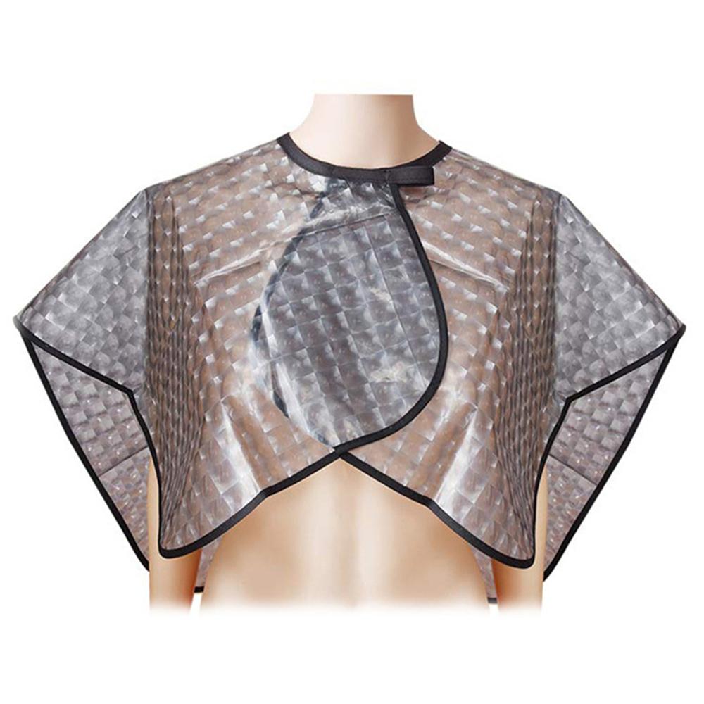 1PC TPU Hairdressing Cape Waterproof Hair Coloring Wraps Barber Shoulder Pads Hair Dyeing Haircut Apron For Salon