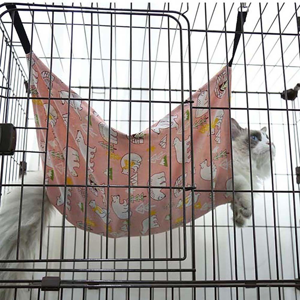 Space Saving Hanging Type Cat Swing Canvas Cat Hammock Cat Sleep Bed Pet Nest Pet Hanging Basket