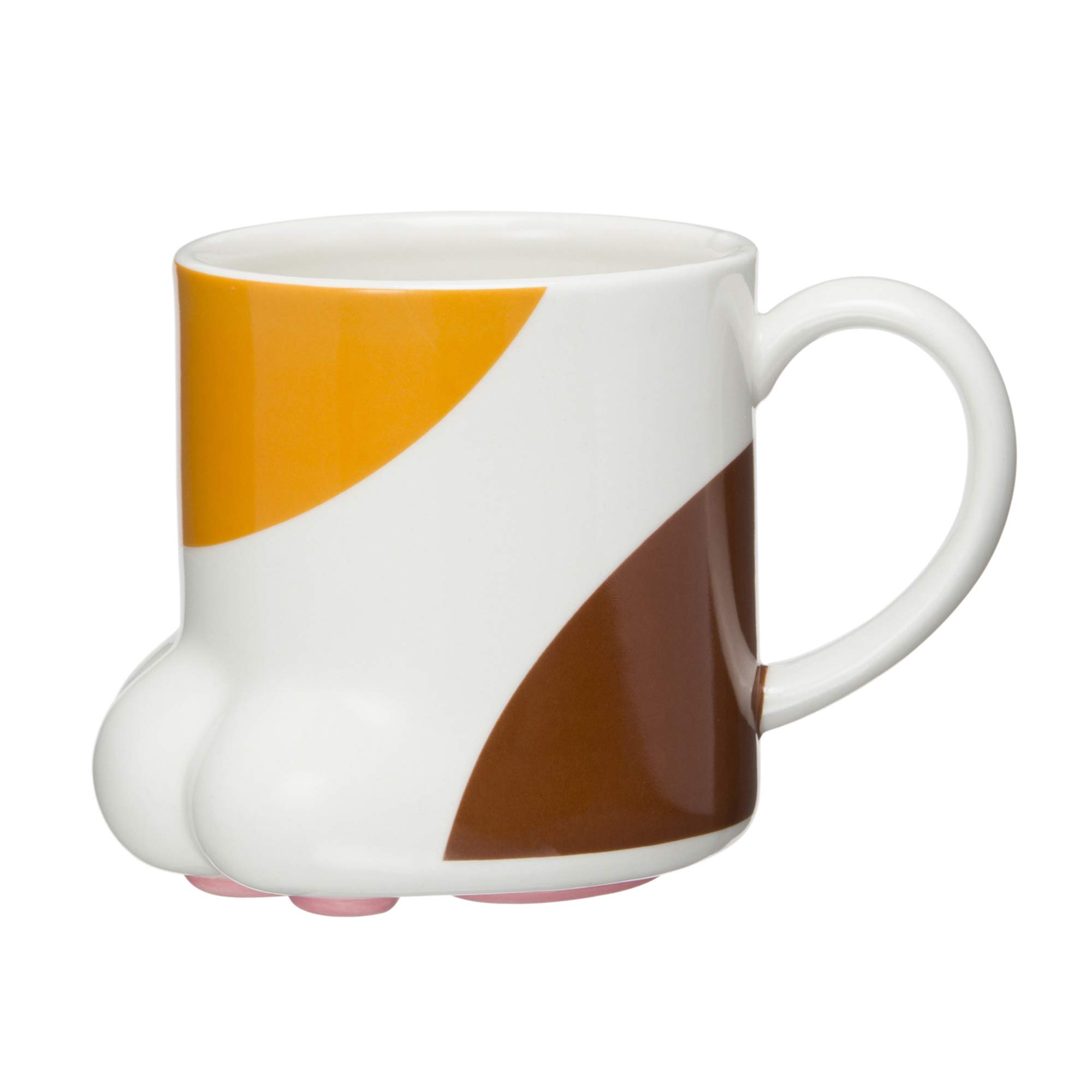 

Sun Art Милая посуда Лапа Кэлико Кошачий принт Кружка, 250 мл, Белая, SAN2235-3 белый