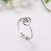 Anello Malocchio Hamesh Hamsa Mano Cuore Donna Amuleto Fortunato Palma di Fatima Acciaio Inossidabile Anelli Casual Gioielli Regalo di Compleanno