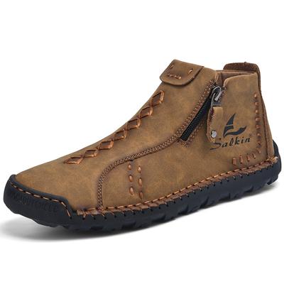 38-48 6 Men's Retro Ankle Boots Casual Shoes Large Size Casual Shoes Light Shoes Ankle Boots