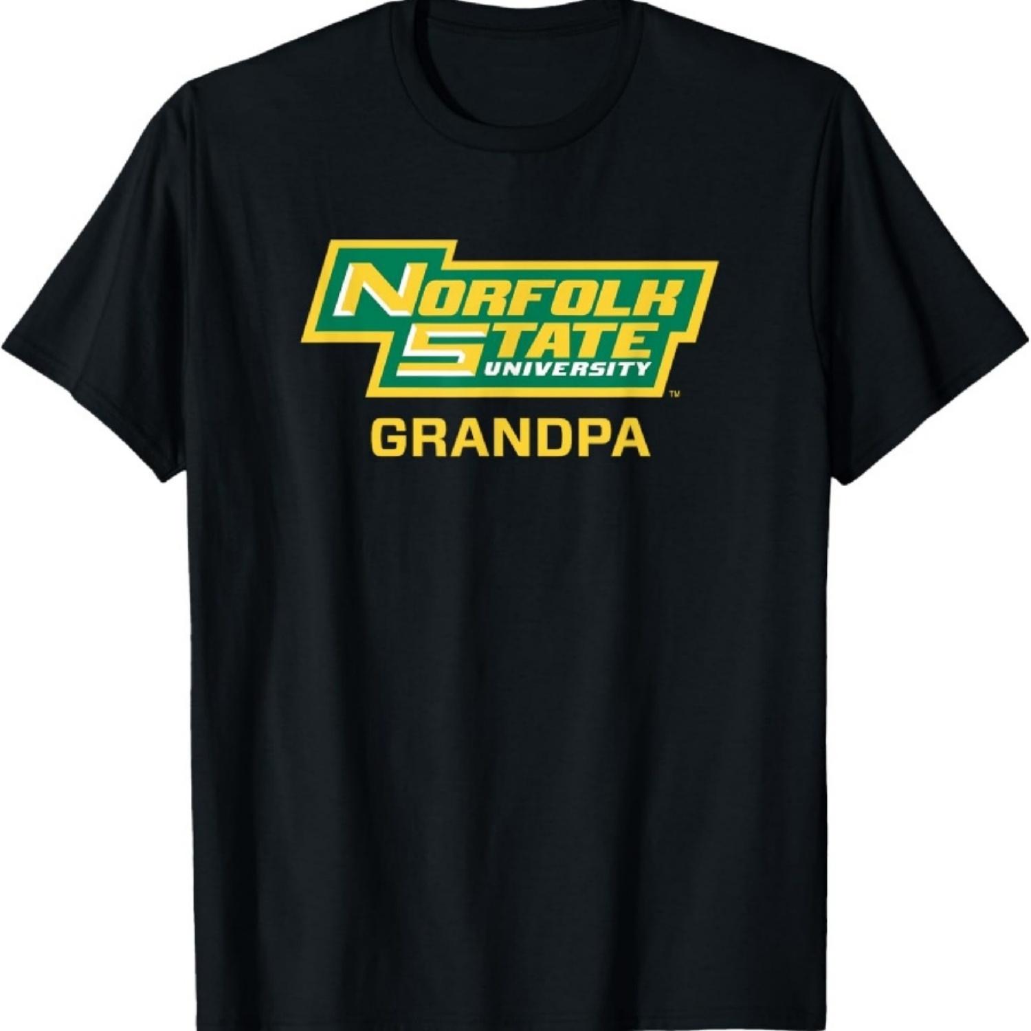Norfolk State University Spartans Grandpa T-Shirt XXXXXL чёрный