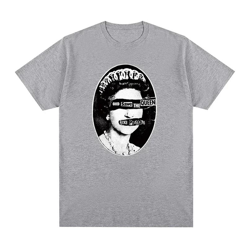 God Save The Queen Sex Pistols Tshirt Cotton Unisexs Tshirt New Tshirt Round Neck Tshirt Pure Cotton Tshirt Neutral