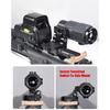 Eot**h G45 5X Magnifier Sight Scope G33 G43 3X Folding Side Flip Magnifiers Tactical Combo Hunting Amplify Adjustable Scopes