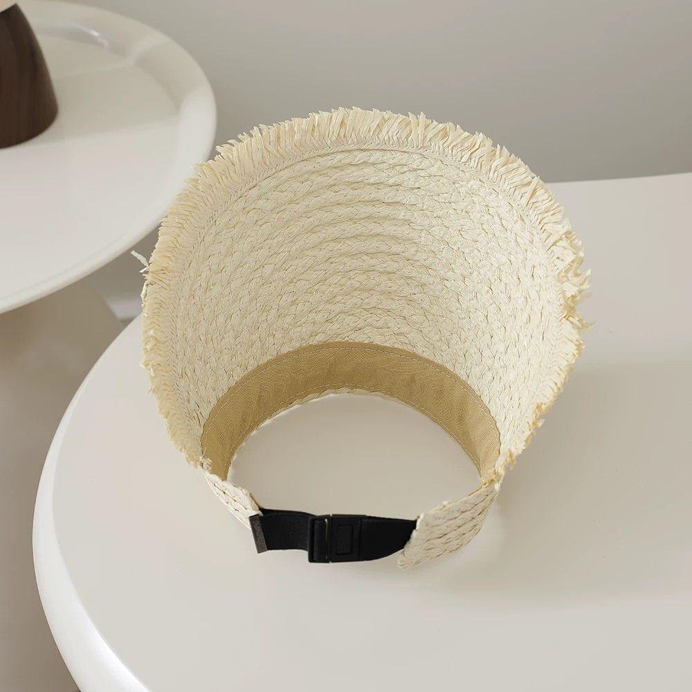 Child's Wide Brim Straw Hat - Sun Protection for Babies and Girls - Perfect for Beach and Photos.