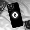 Eight Ball Phone Case For iPhone 15 14 12 11 13 16 17 Pro Max 15 16 Plus 13 Mini 16e 17 Air Funda Cover