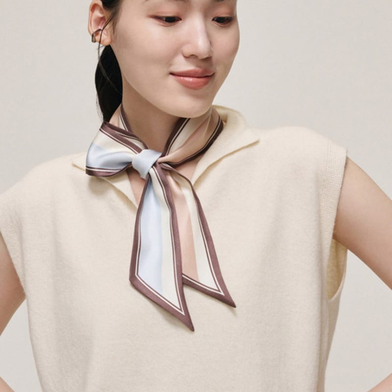 Saint Luxure Pierre Two-tone Sky Blue Brown