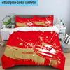 Psv Eindhoven Crest 3PCS Bedding set,Ideal for1pc Duvet Cover And 2pcs Pillowcases Perfect for Christmas gift,Ideal for Bedroom, Dormitory