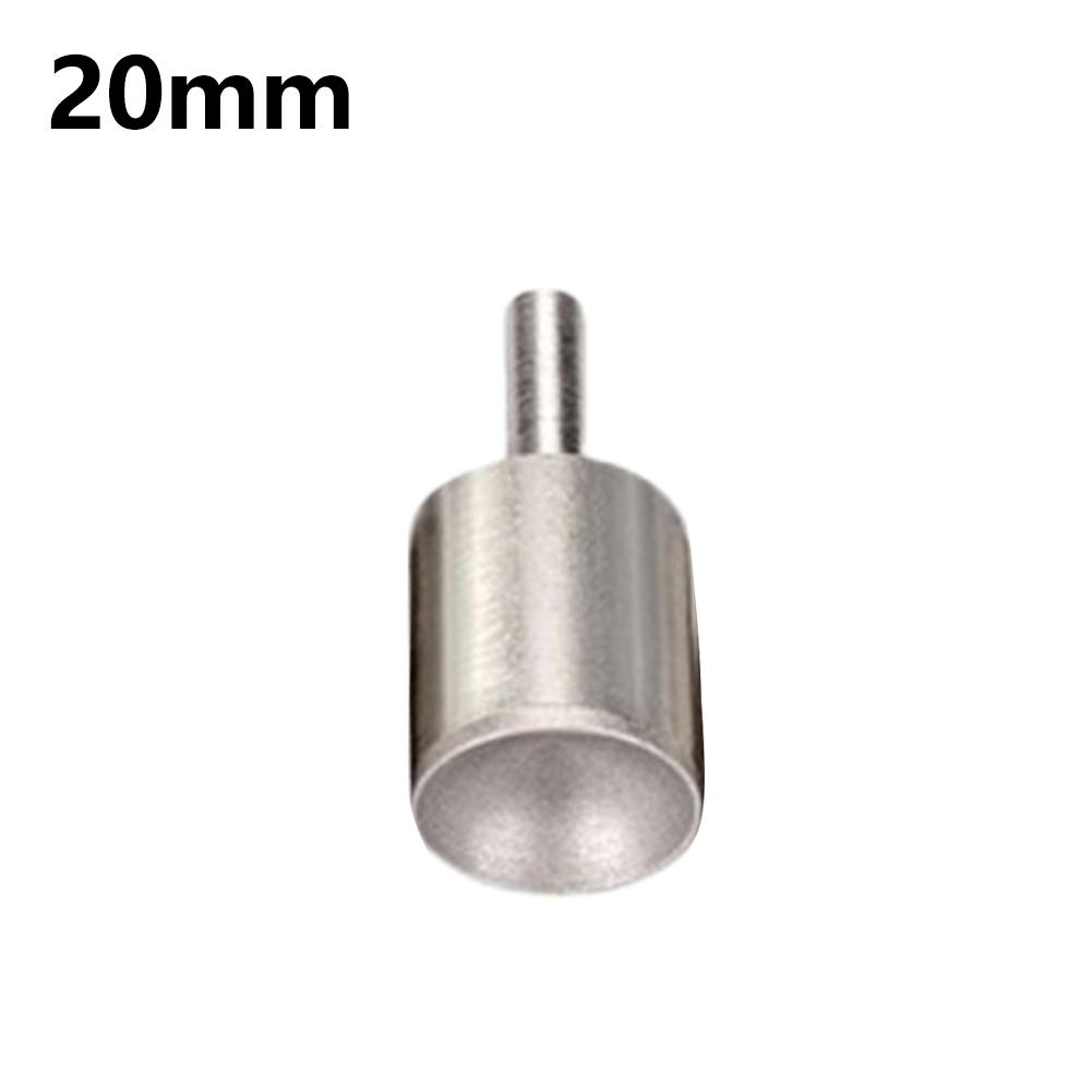 Polishing Bit 5mm-25mm Diamond Parts Silver Durable
