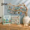 Calendario dell'Avvento di Halloween 31 Giorni Calendario Gnomo Natale Fai da Te Diamond Art Finto Collezione di Ciondoli Kit per Artigianato Ornamenti da Appendere per le Feste