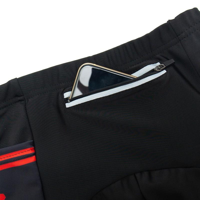 Mens Cycling Pants Lightweight Quick-Dry Breathable Road Mountain Bike Trousers With 3 Pockets