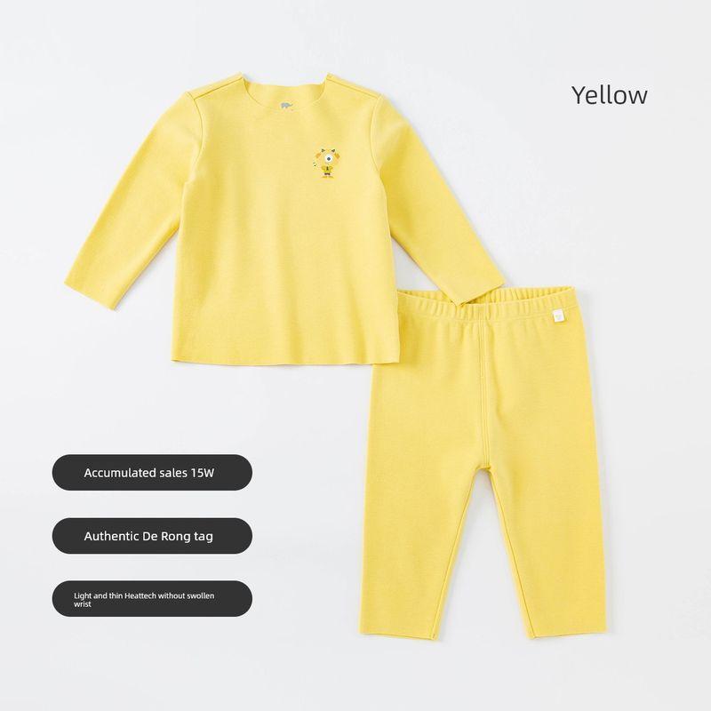 David Bella Kidsren s Intimates Set Spring New Baby Pajamas Girls  Autumn Clothes German Velvet Boys  Home Clothes