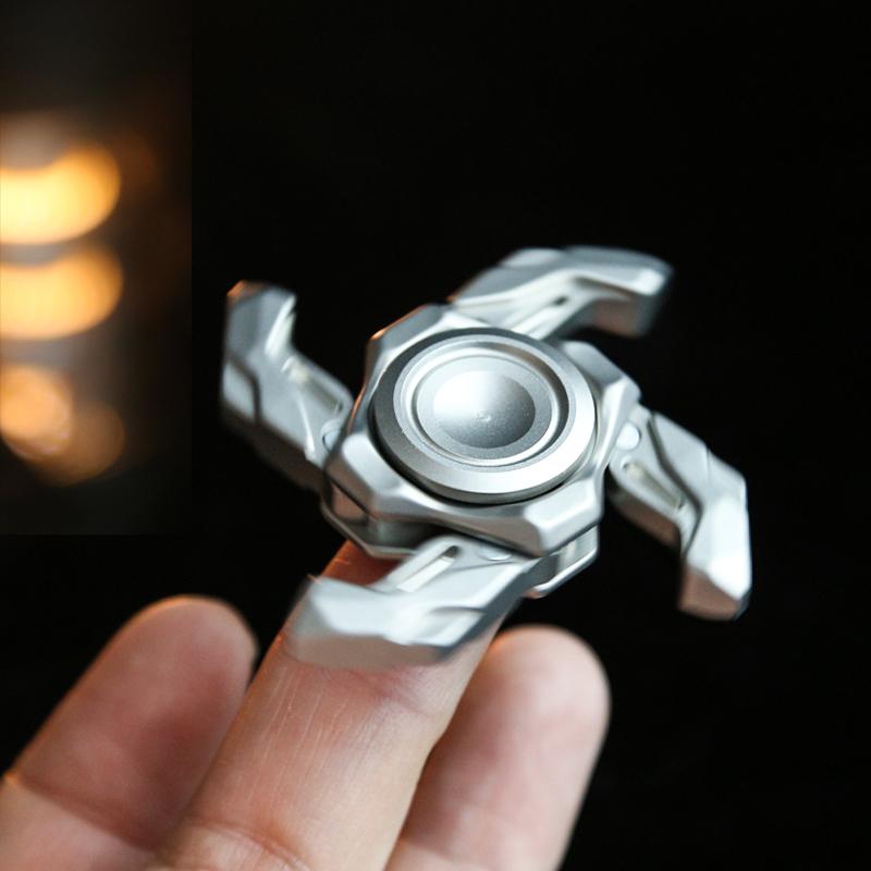 Open Armor Gyroscope EDC Magnetic Fidget Slider Stress Relief Gift for Adults Portable Anxiety Desktop Toy For Adult Gift