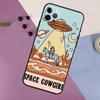 Space Cowgirl Phone Case For iPhone 18 16 15 14 13 12 11 17 Pro Max 13 mini 16 Plus 16e 17 Air Bumper Cover