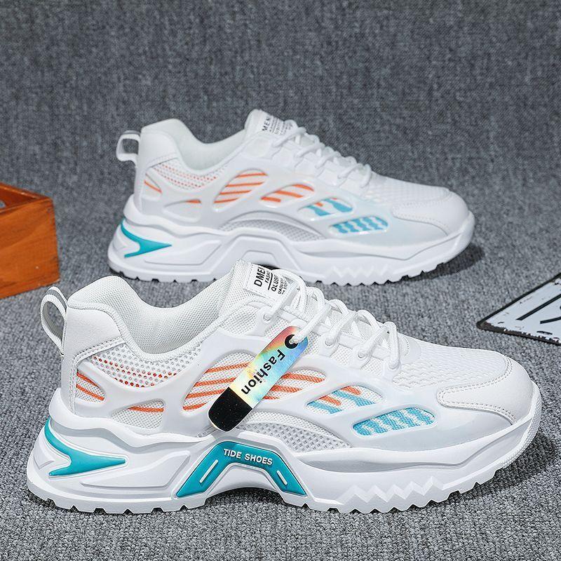 Zomer nieuwe ademende mesh schoenen platform sportschoenen casual papa schoenen