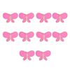 10Pcs Cancer Awareness Ribbon Brooch Pins For Women Butterfly Shape Decorative Lapel Pin For Clothing Embellishments