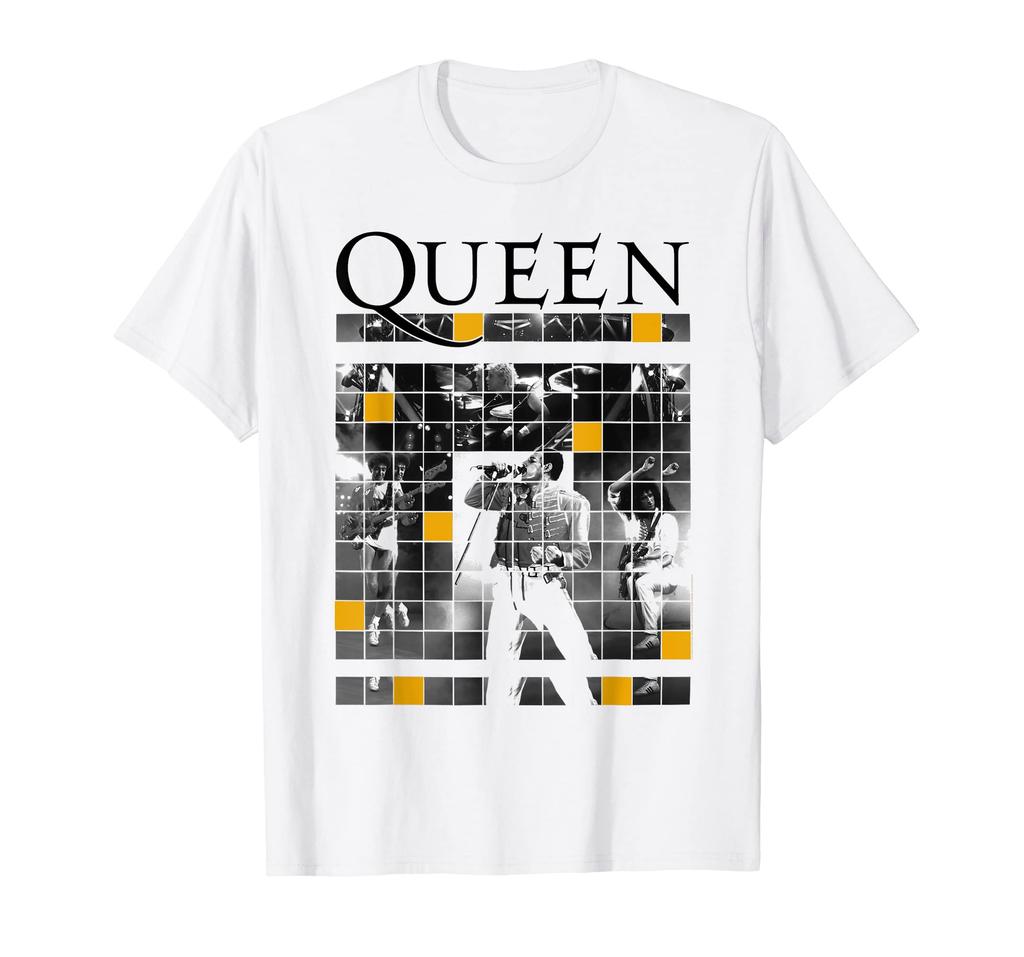 Queen Official Live Concert Block T-Shirt
