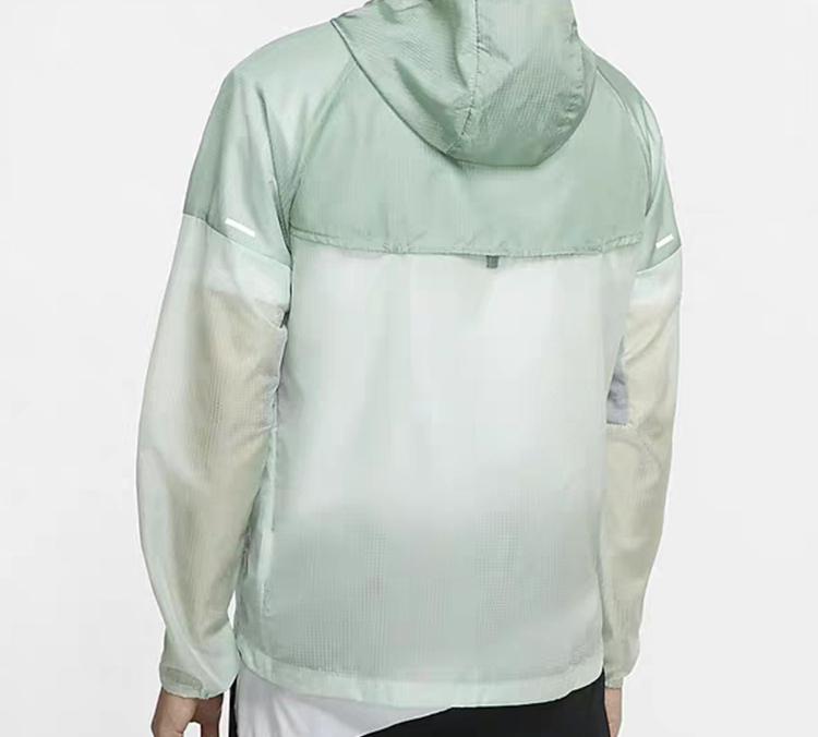 Nike Jackets Men's Mint Green Hooded Moderate Other CK6342-321