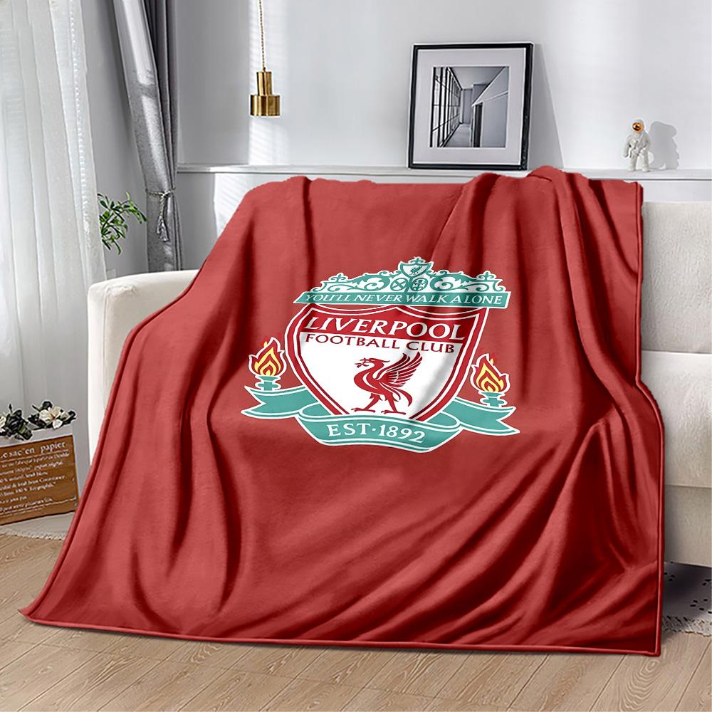 Never Walk Alone: Liverpool Fc Pride Blanket Durable Comfort Great for Office Bedding Bed for All Occasions Digital Print