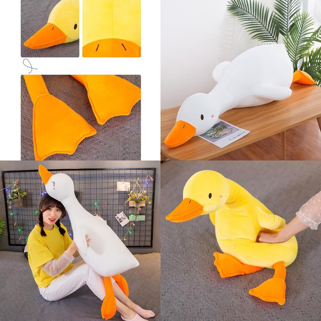 Super Soft Plush Duck Goose Stuffed Toy For Kids 25.6-63in Ideal Gift For Birthday Or Christmas