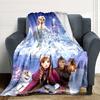1Pc Magic Frozen Kingdom Blanket For Couch Bed Plush Cozy Fuzzy Blanket Super Soft Warm Blankets For Fall And Winter 091868