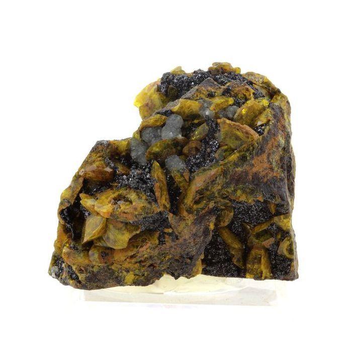 Pierres et Minéraux. Sturmanite. 582.7 ct. N'Chwaning Mines, Kuruman, Afrique du Sud.