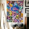 Littlest Pet Shop Wall Tapestry Aesthetic Wall Hanging Printed Fabric Blanket Decorative Tapestries for Bedroom Living Room Home Decor
