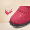 Waterproof Snow Boots Women's Plus Velvet Thickened Warm Non-slip Thick-soled Cotton Boots Mid-tube Non-slip Winter Cotton Shoes Mid-tube Boots
