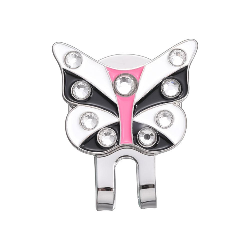 Magnetic Golf Cap Clip Butterfly Shape Golf Hat Marker Golf Ball Marker  Baseball Hat