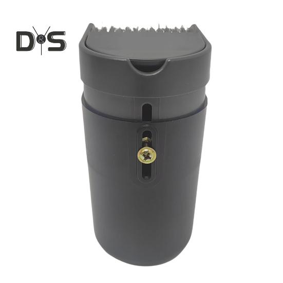 Trash Can 0.5L Mini Hanging Desktop Garbage Can with Broom Brush Compact Design Easy To Install Tiny Trash Bin Countertop Wastebasket