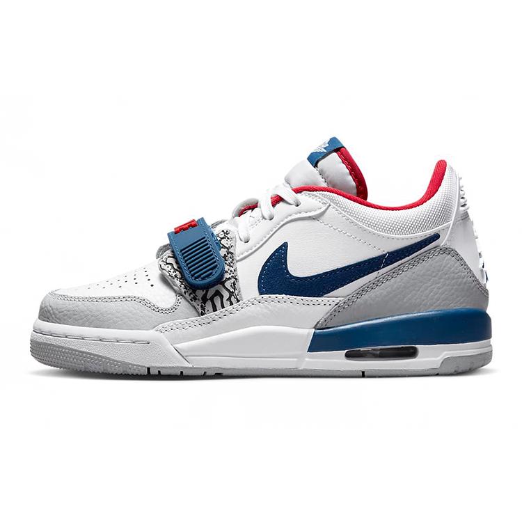 

New Jordan Legacy 312 Low White French Blue GS CD9054-104 36