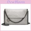 Elegant Fashion Women Message Zipper Portable Chains Soft Shoulder Handbags Totes