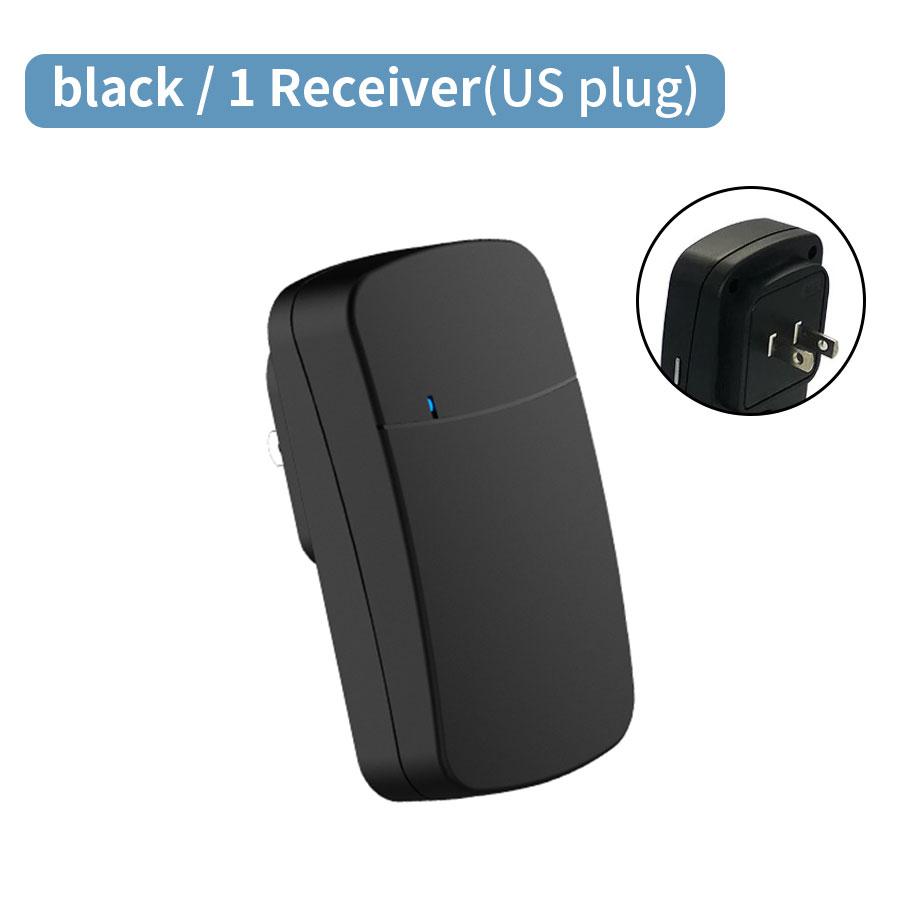 RF 433MHz Wireless Doorbell Waterproof House Chime 100M Remote EU US Plug Home Remote Welcome Door Bell Calls 38 Ringtones
