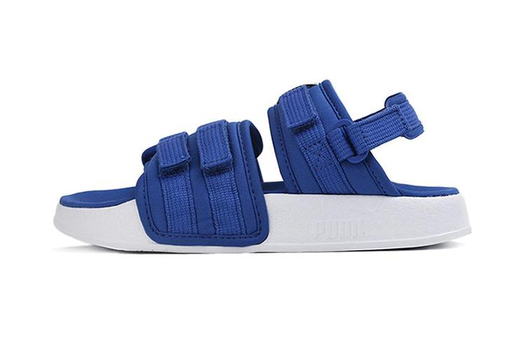 PUMA Leadcat Ylm Children s Sandals Blue Children Aged 3 7 Years Old 369450-02 32